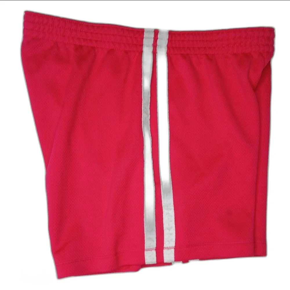 Faded Glory Lot of Girls 2 Athletic Shorts Blue, Hot Pink, White Size L 10/12 - Picture 10 of 11